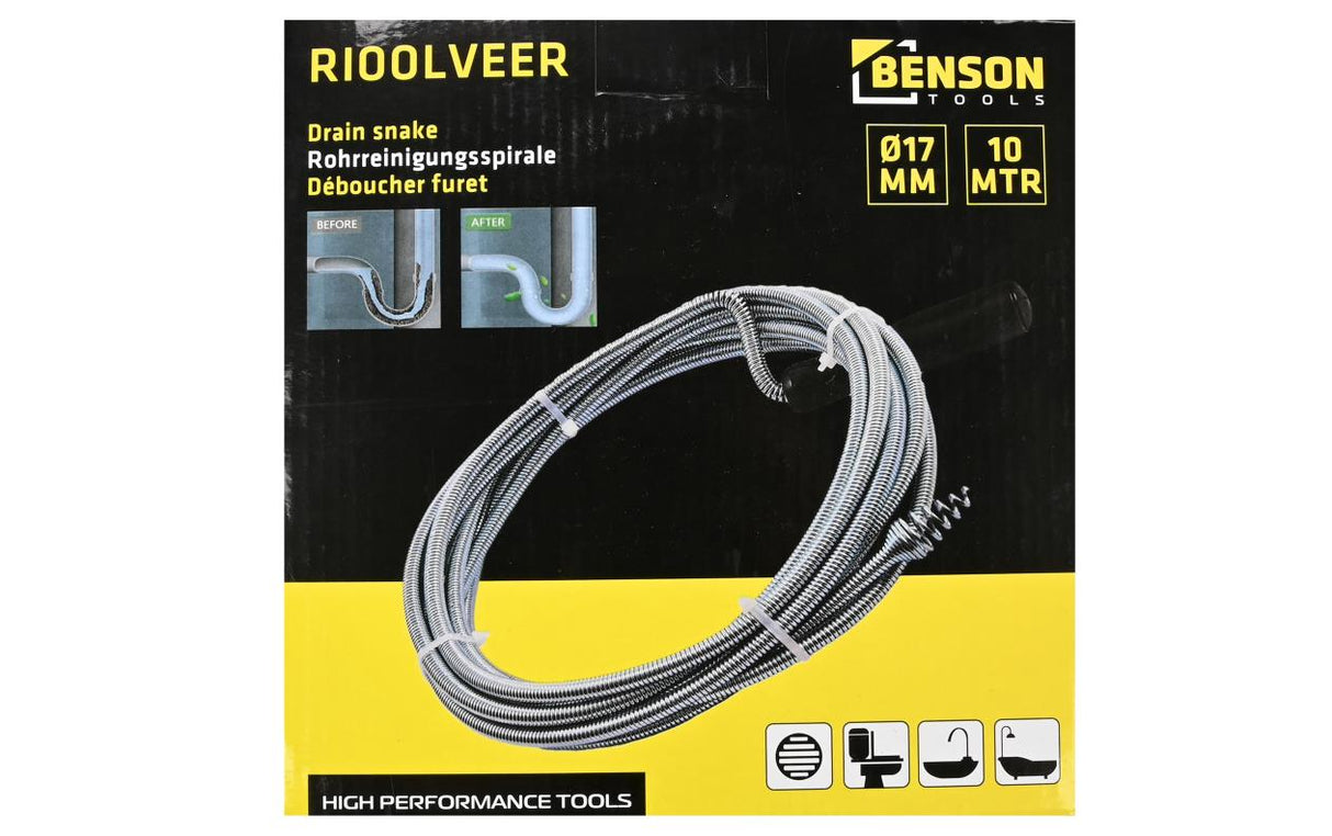 Rohrreinigungsspirale 10 m