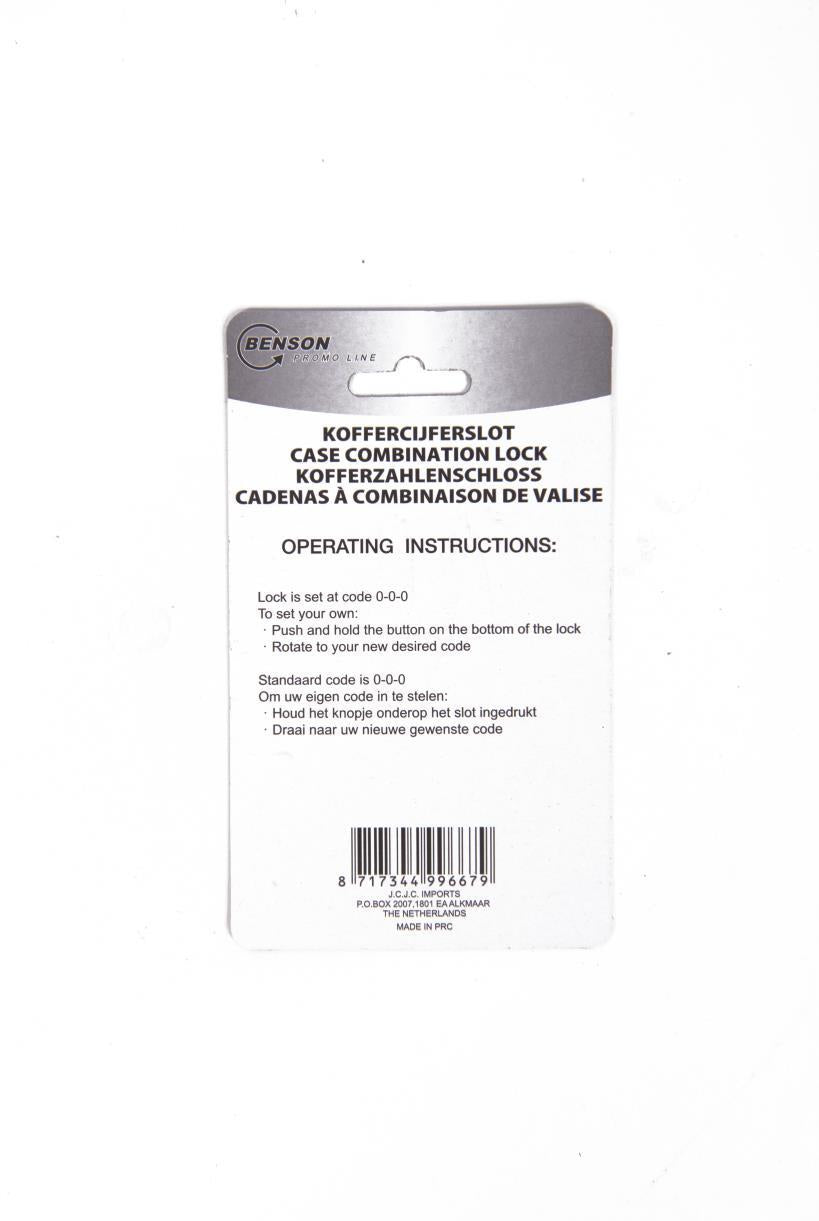 Case combination lock mix