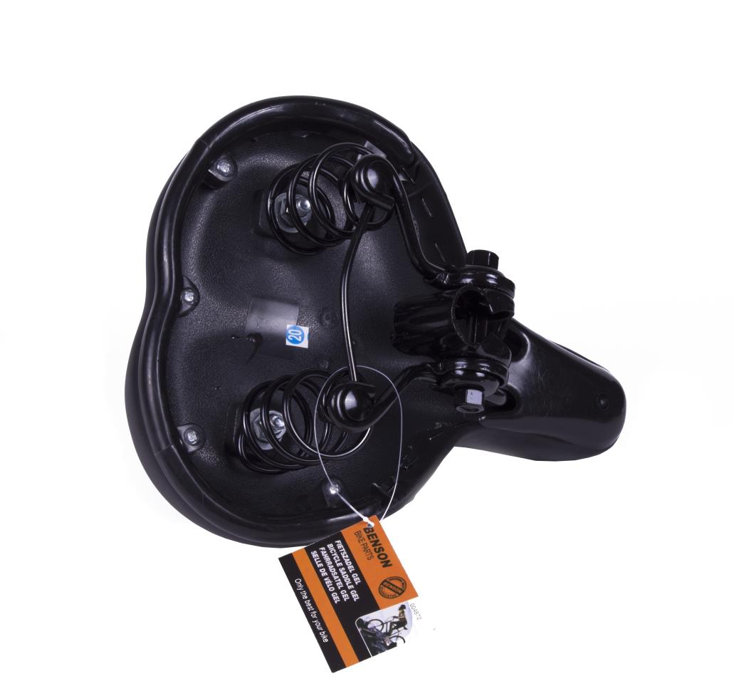 Bicycle saddle gel + gel view