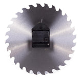 Horloge murale scie circulaire display