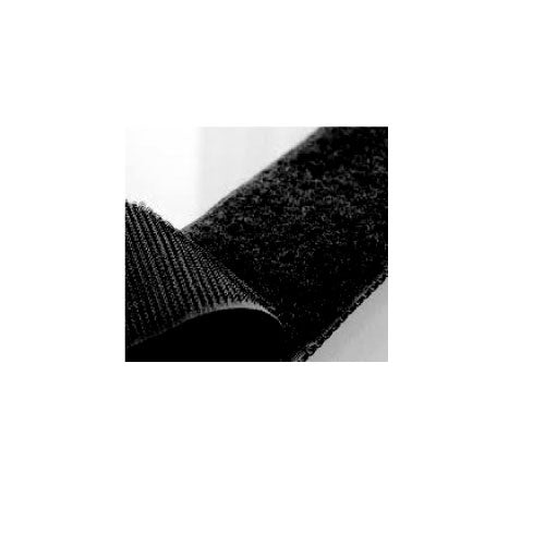 Velcro self-adhering black 1 m 