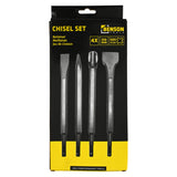 Chisel set stone 4 pcs SDS+