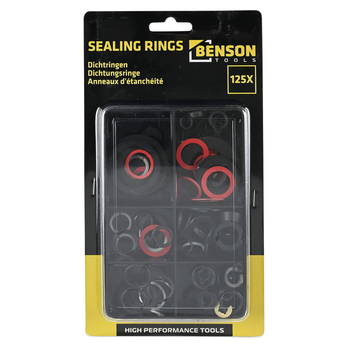 Sealing rings selection 125 pcs box