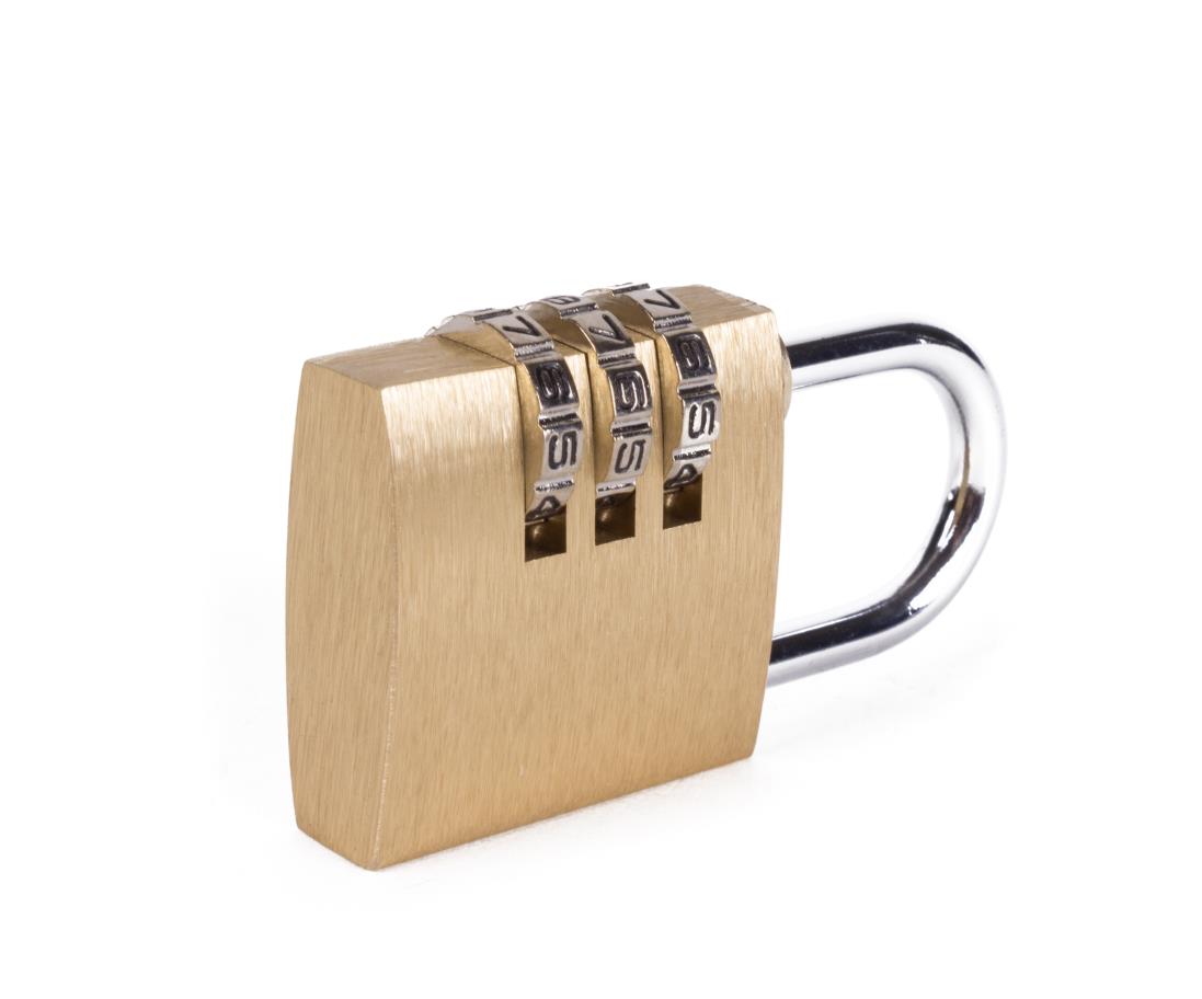 Tri-circle padlock combination lock 40 mm bc