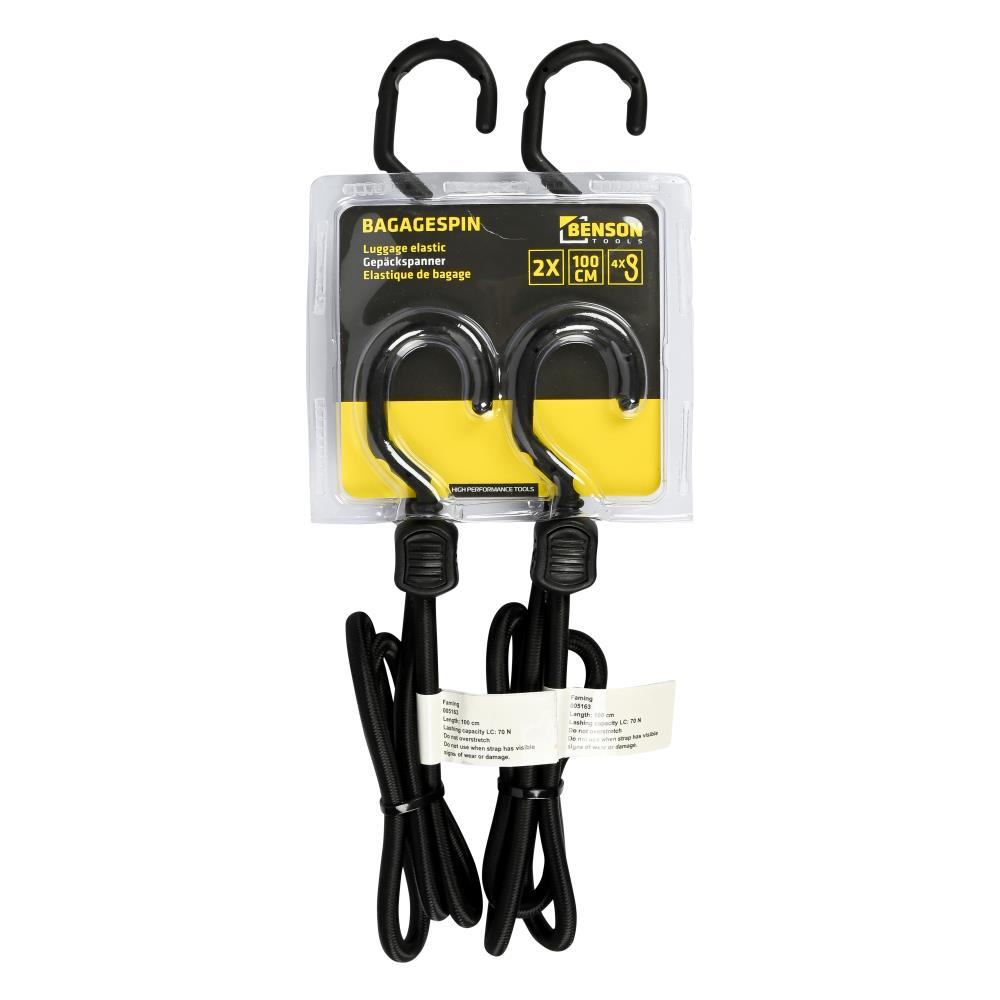 Bagagespin 4 haken 100 cm
