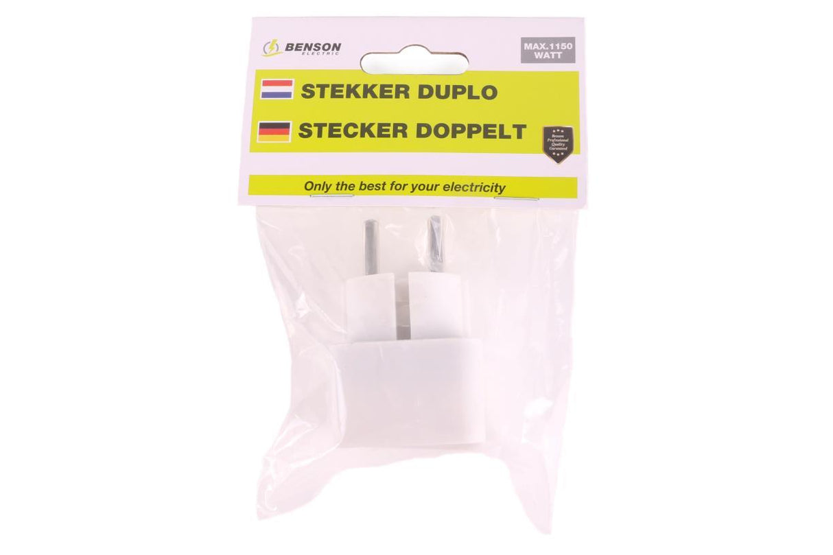 Steckdosenadapater 2-fach