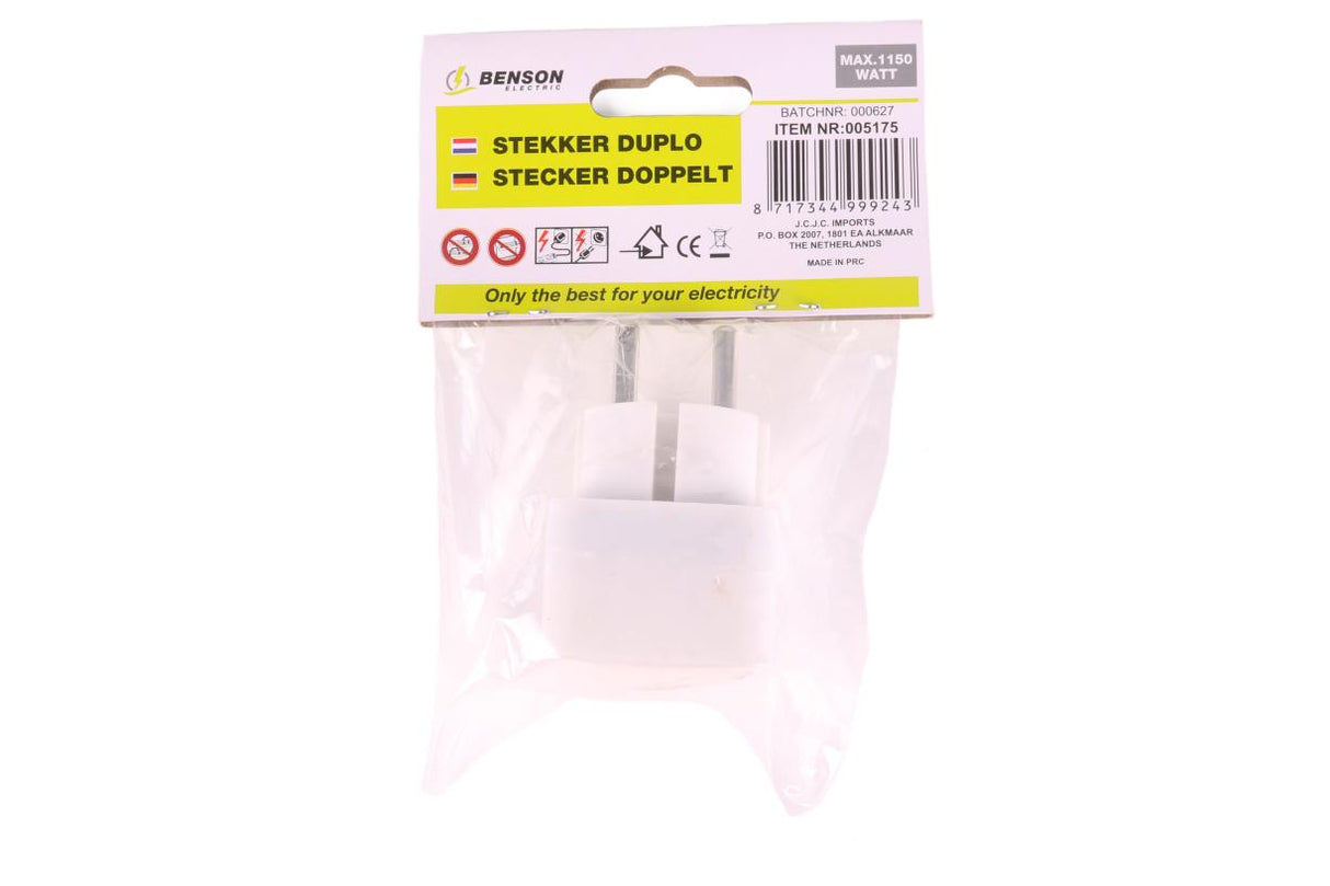 Steckdosenadapater 2-fach