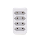 Steckdosenadapter 4-fach