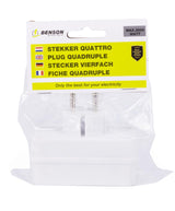 Steckdosenadapter 4-fach