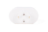 Steckdosenadapter 2-fach + SK (vertikal)