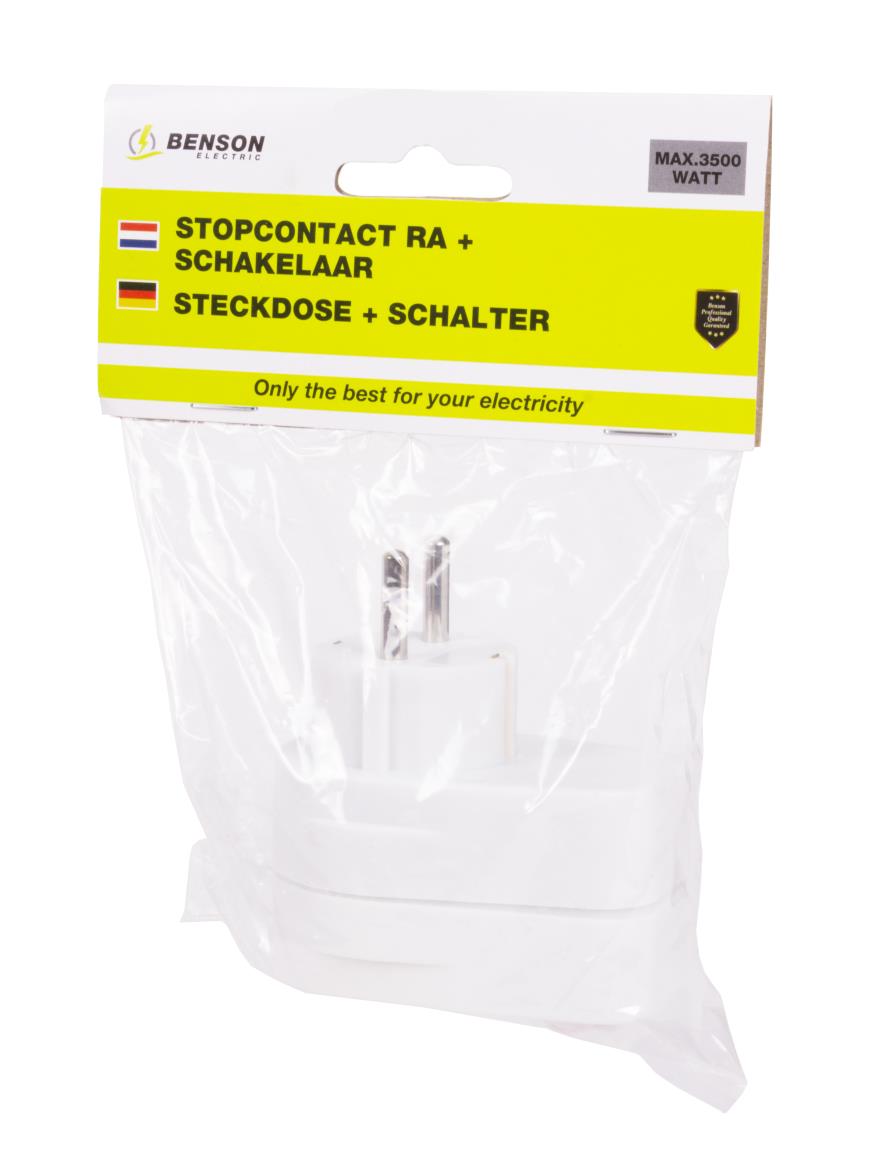 Stopcontact RA + schakelaar