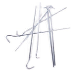 Tent pegs curved hook 7 pcs