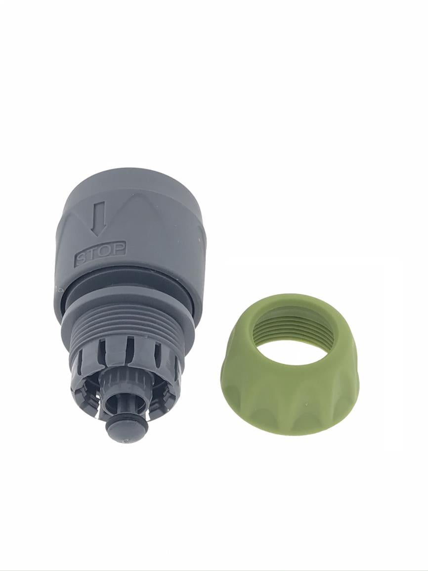 Raccords rap. de tuyau + arrêt 1/2" - 5/8"