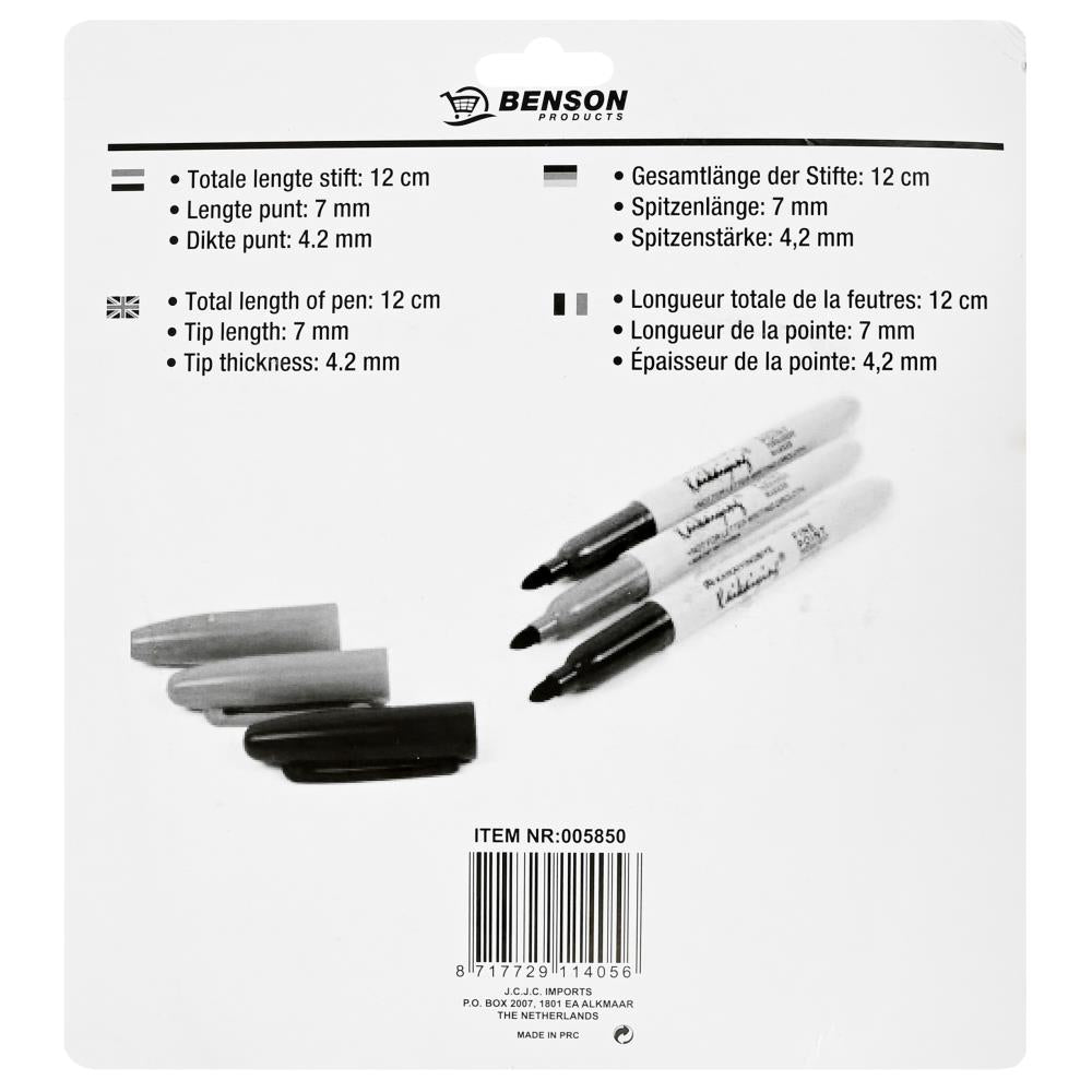 Marking pens 12 pcs colour