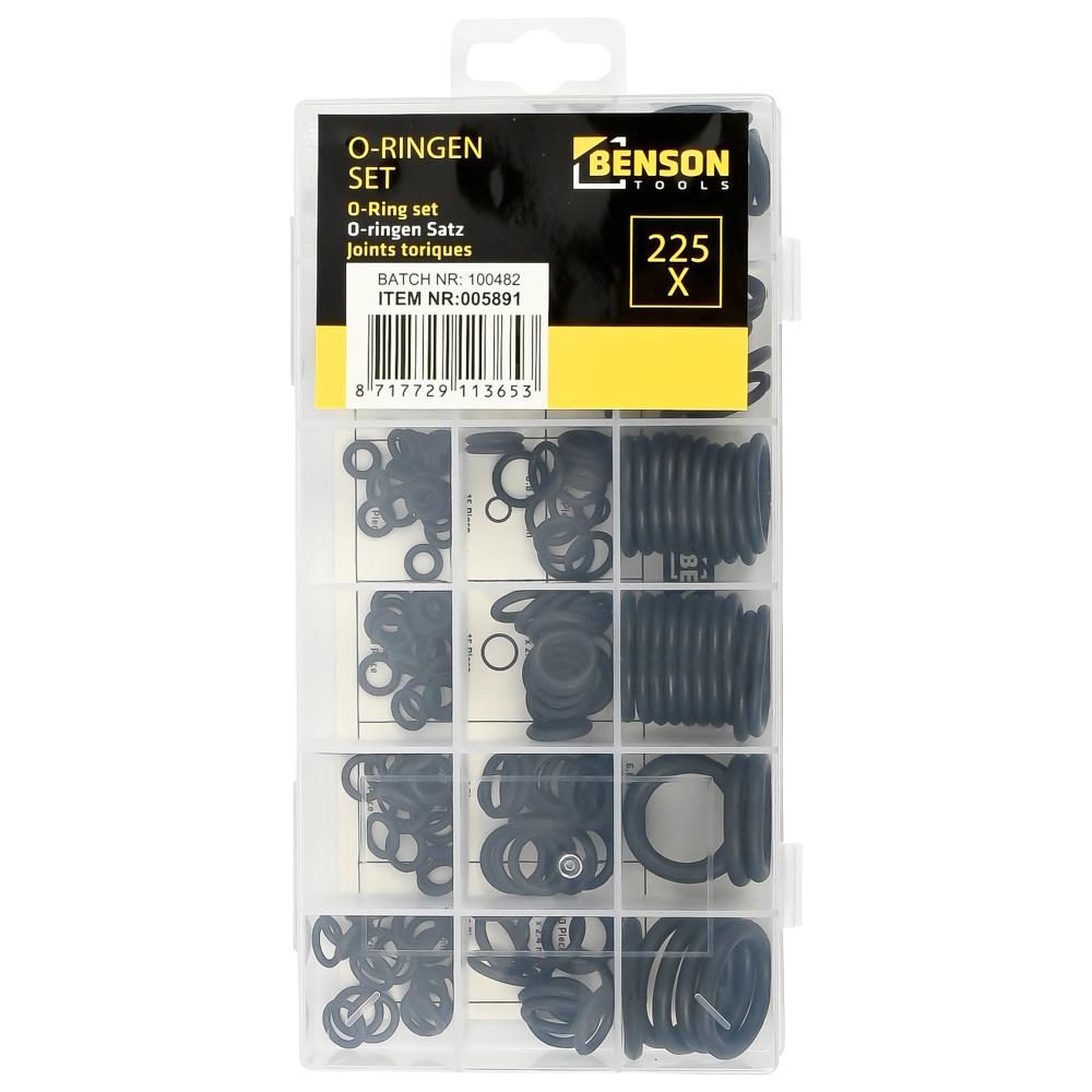 O-Ring-Sortiment 225-tlg