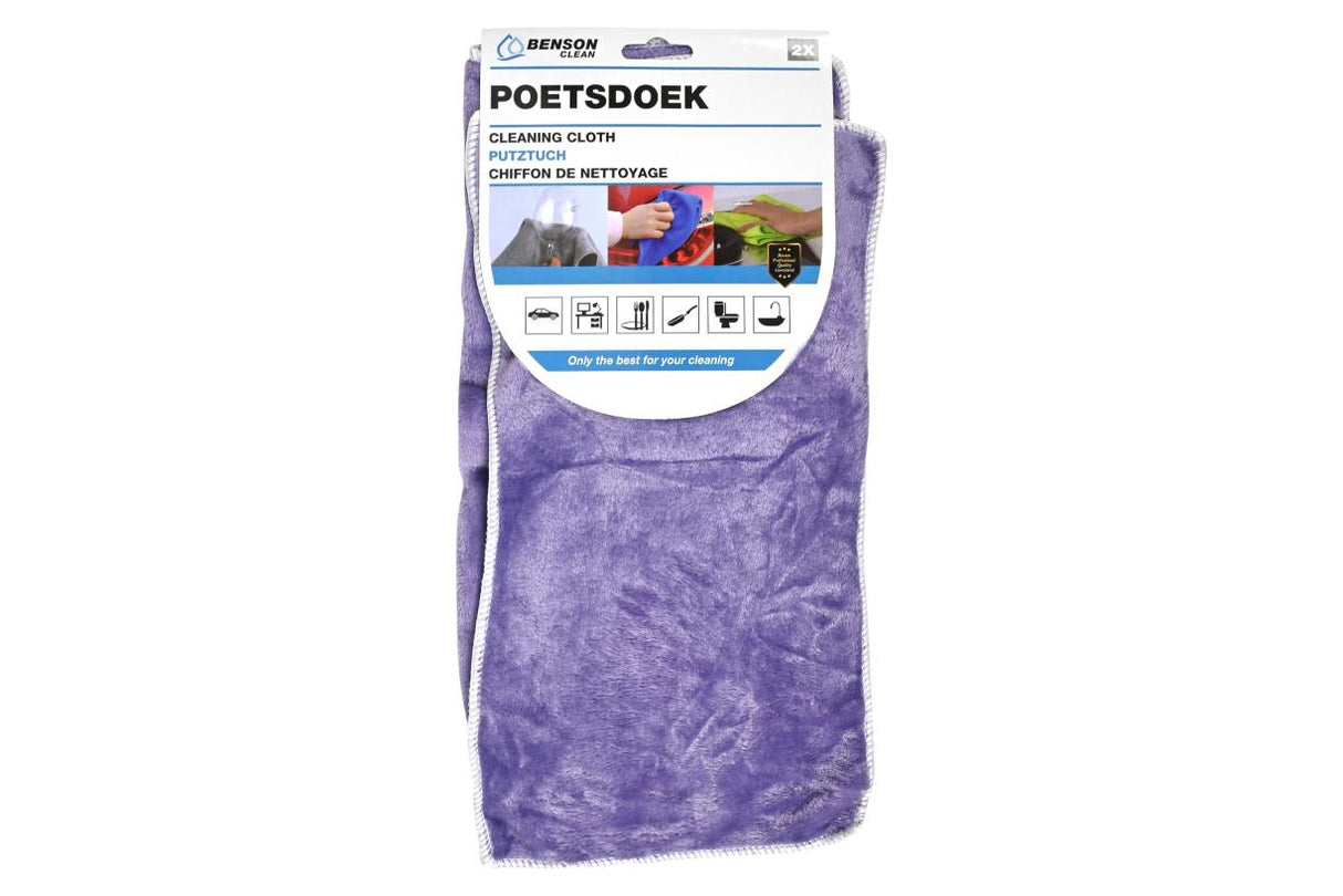 Chiffon de nettoyage 2 pcs multifonctions
