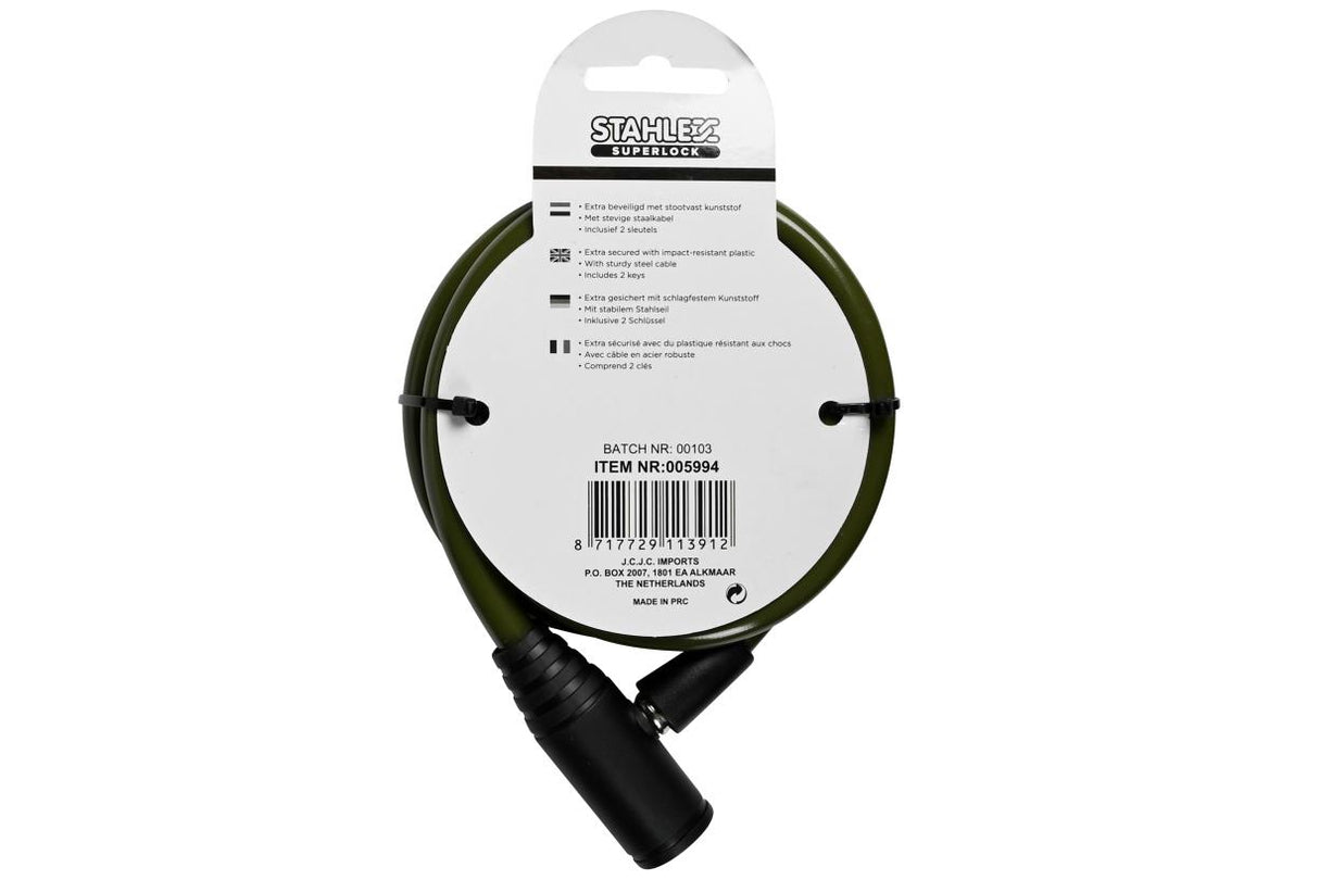 Cable lock Looplock 10 x 900 mm mix