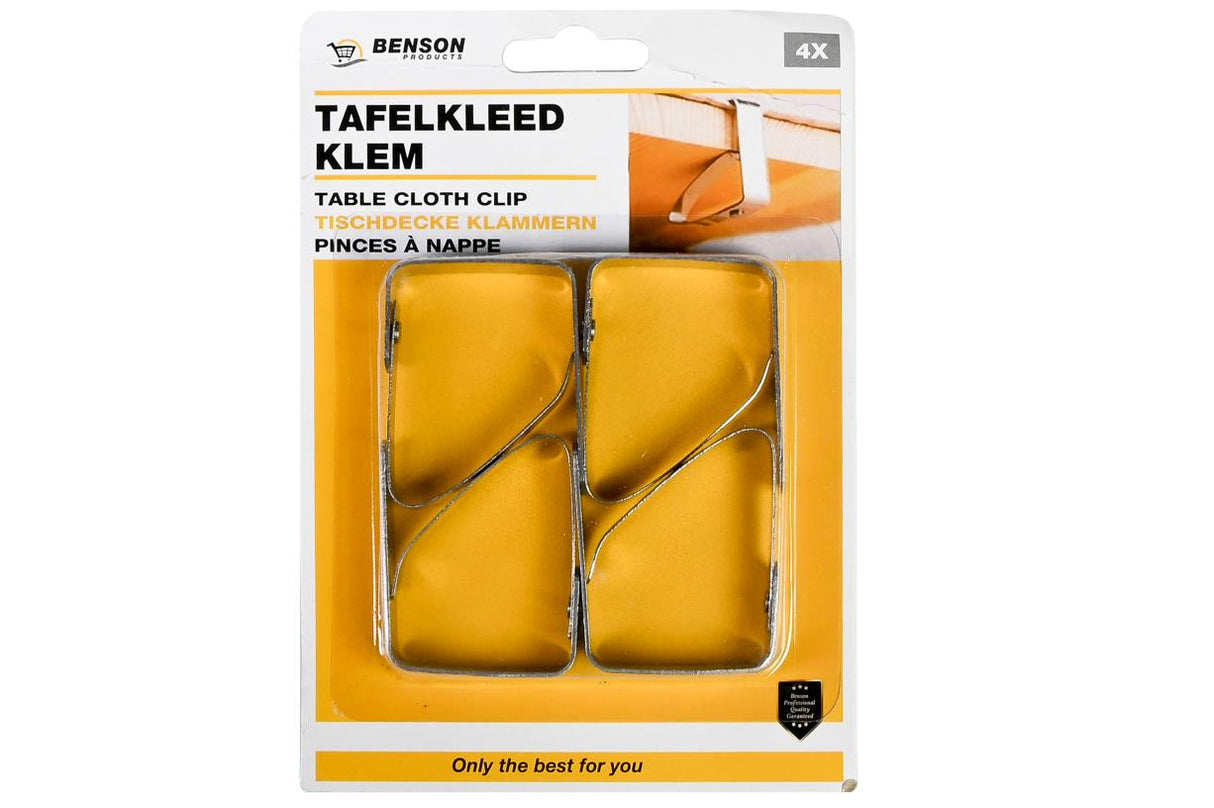 Table cloth clip 4 pcs SS