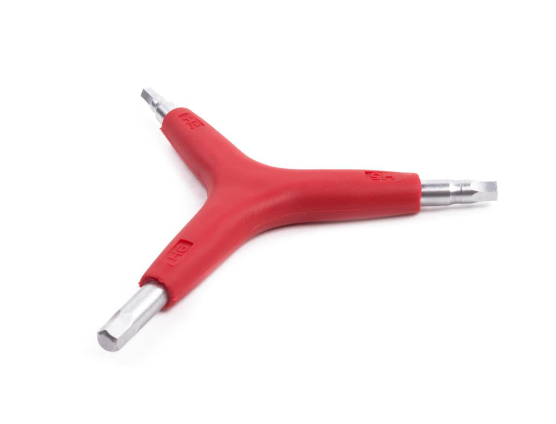Hex key wrench 3-way 4/5/6 mm