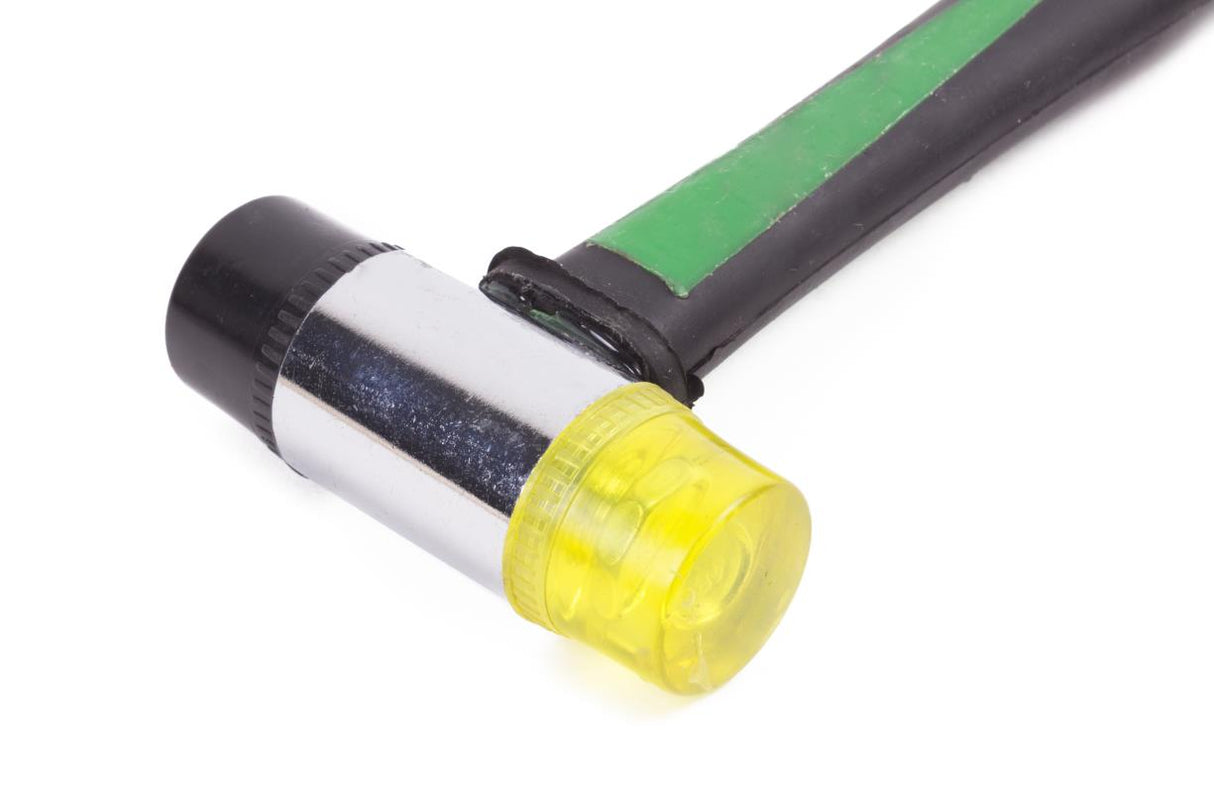 Gummihammer ø 30mm 310 gr Faserstiel Profi