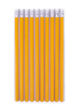 Pencils + eraser 10 pcs