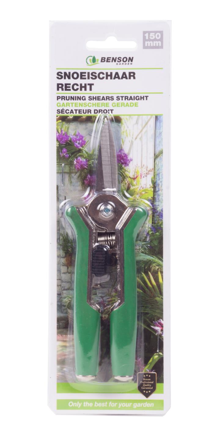Gartenschere 15 cm Blumen gerade Chi