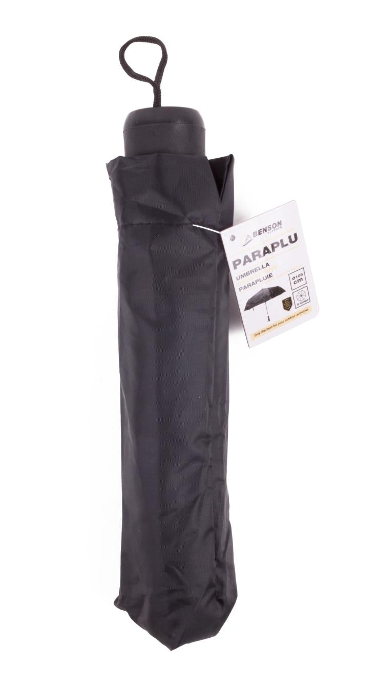 Umbrella mini black deluxe