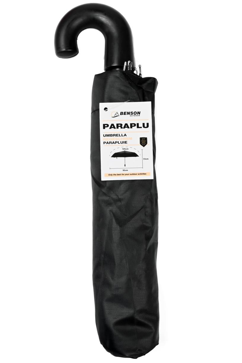 Umbrella mini black deluxe
