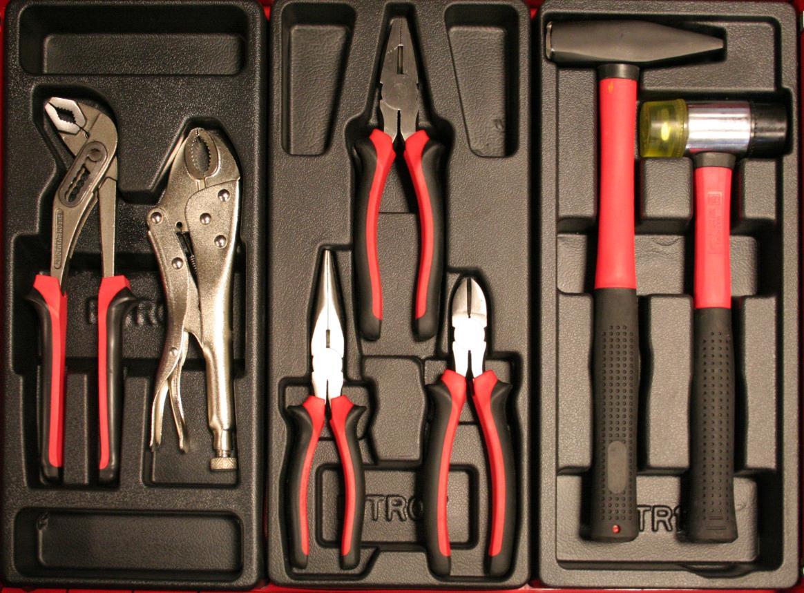 Tool trolley 7 drawers 542 pcs profi