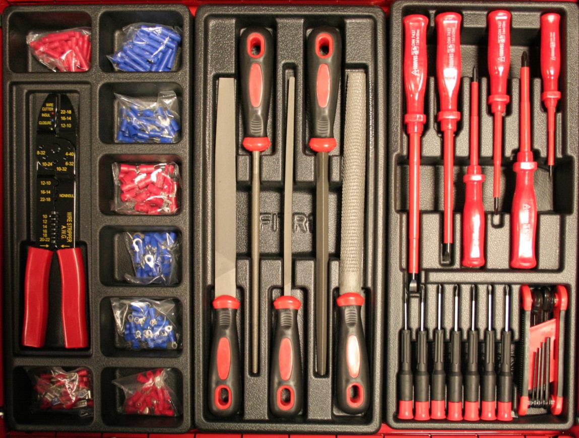 Tool trolley 7 drawers 542 pcs profi