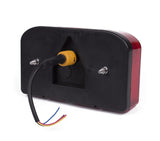 Caravan achterlicht links rood delux + kabel