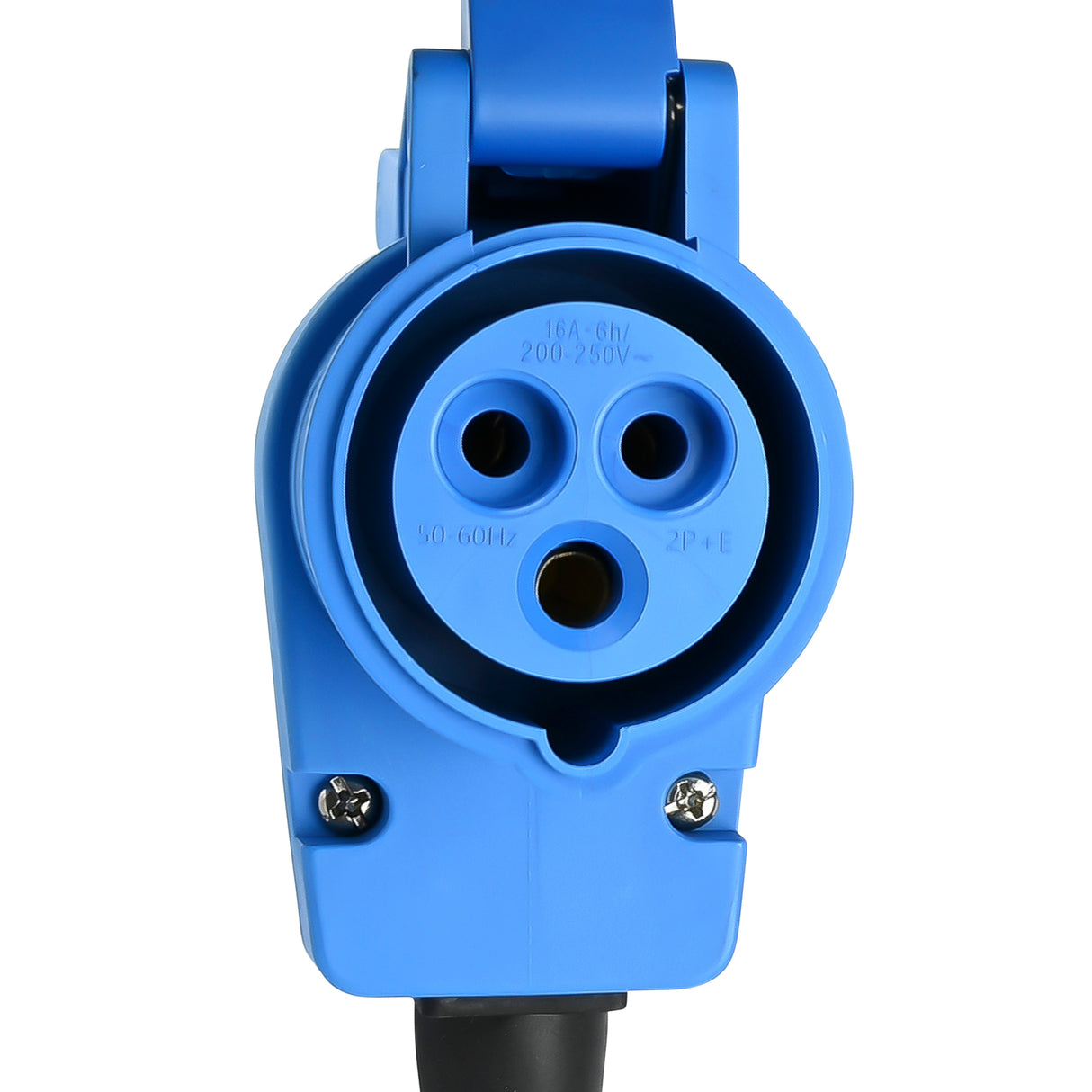 CEE square counter plug + socket