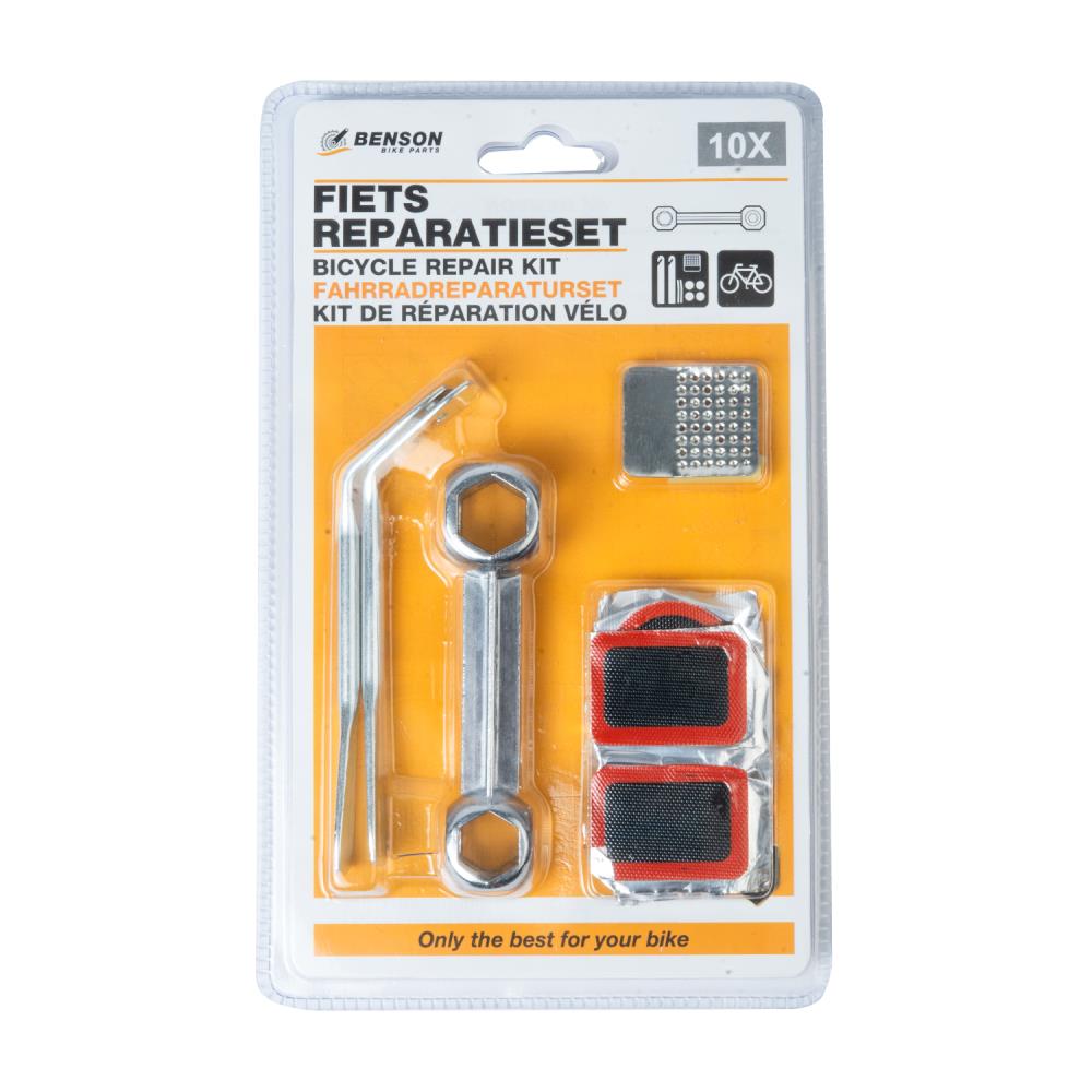 Kit réparation vélo 10 pcs