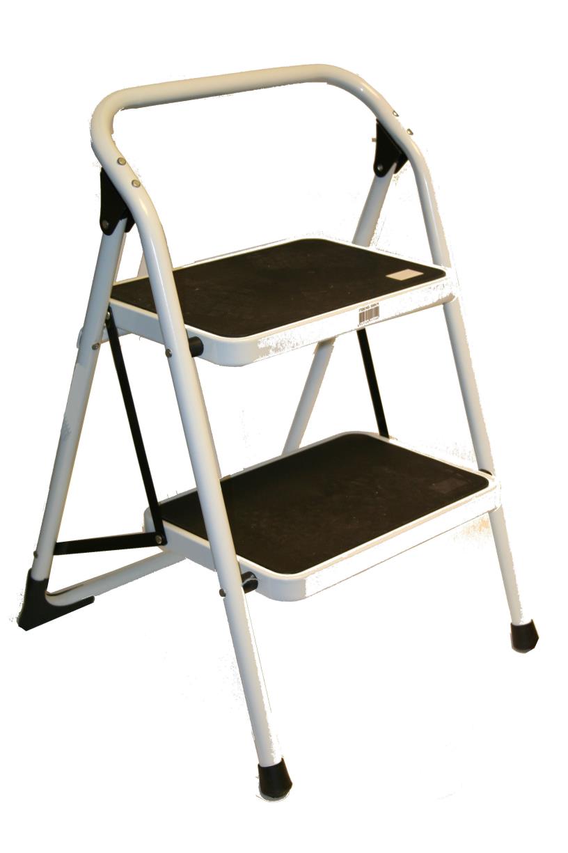 Escabeau ménager 2 marches heavy duty
