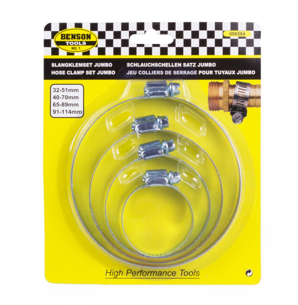 Slangklemmen set jumbo