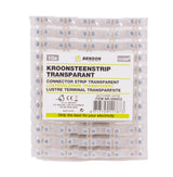 Terminal strip 10 qm transparent 10 strips