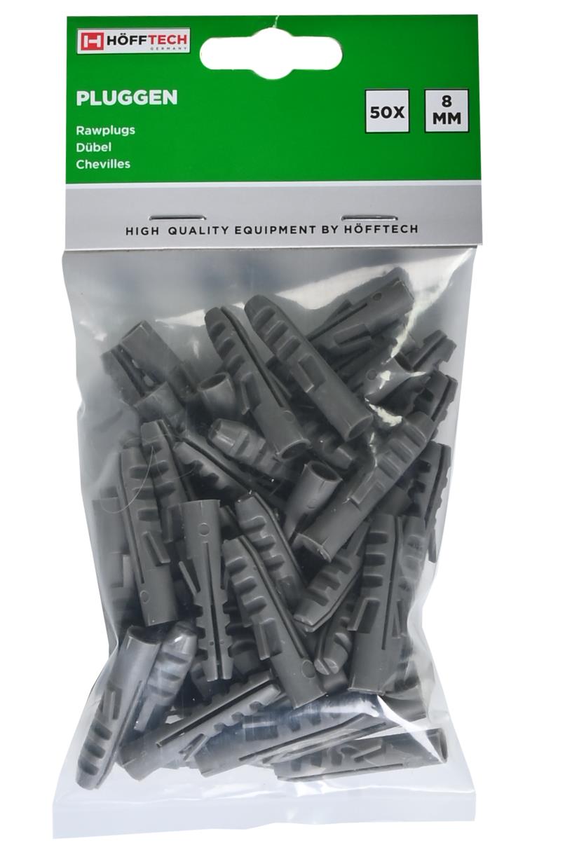 Chevilles 8 mm nylon 50 pcs