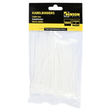 Tie ribs 2.5 x 100 mm 100 dlg wit