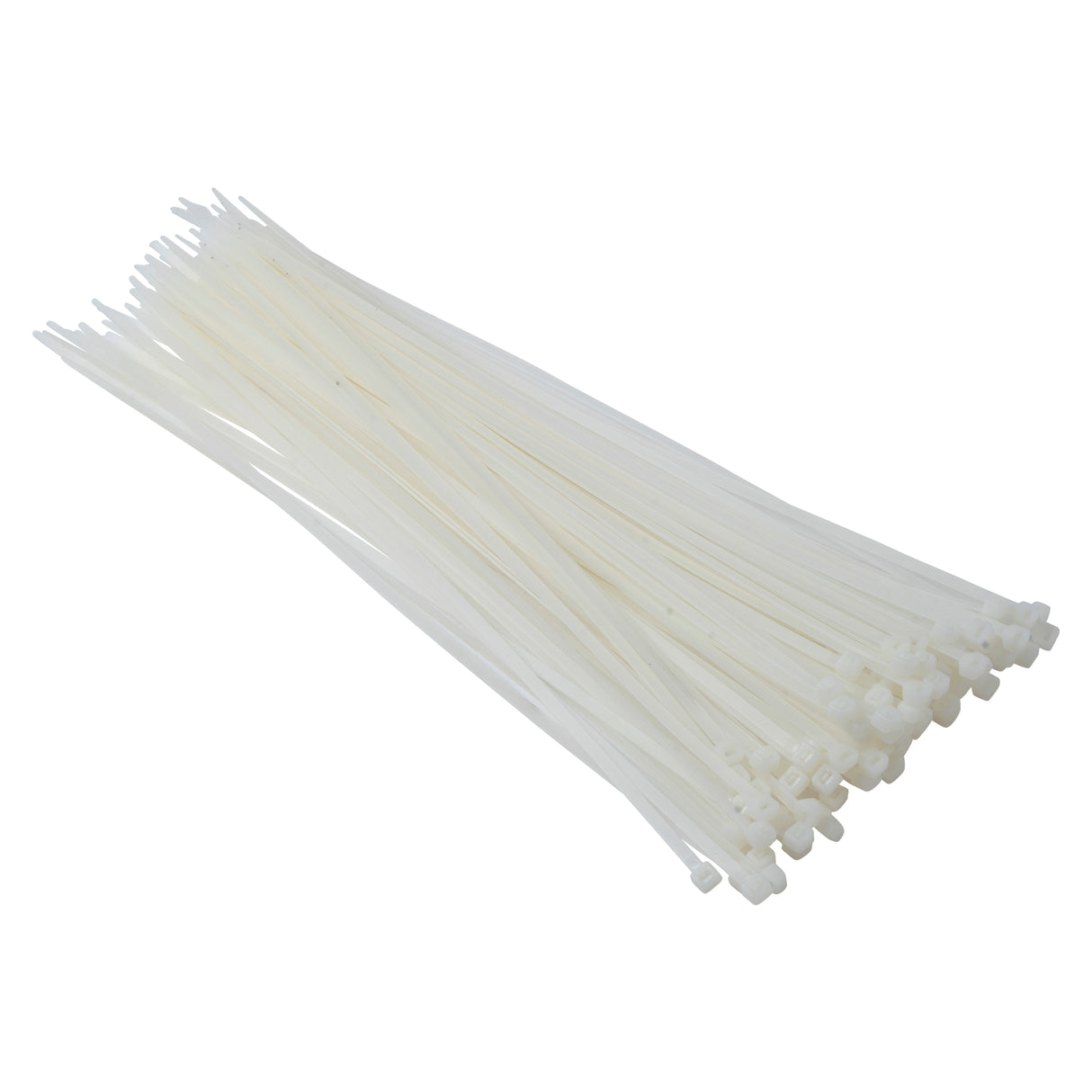 Tie ribs 4.8 x 370 mm 100 dlg wit