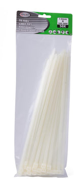 Cable ties 7.6 x 300 mm 50 pcs white