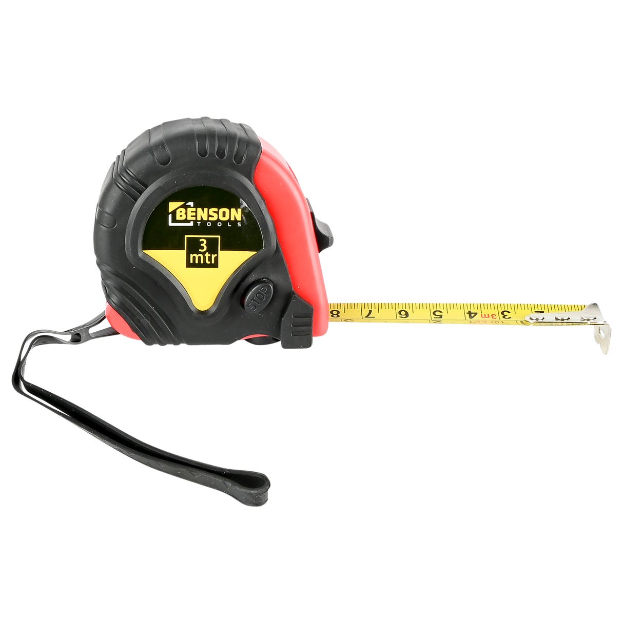 Taschenbandmass Gummi 3 m x 16 mm