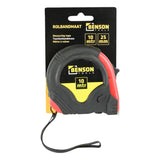 Mètre à ruban caoutchouc 10 m x 25 mm