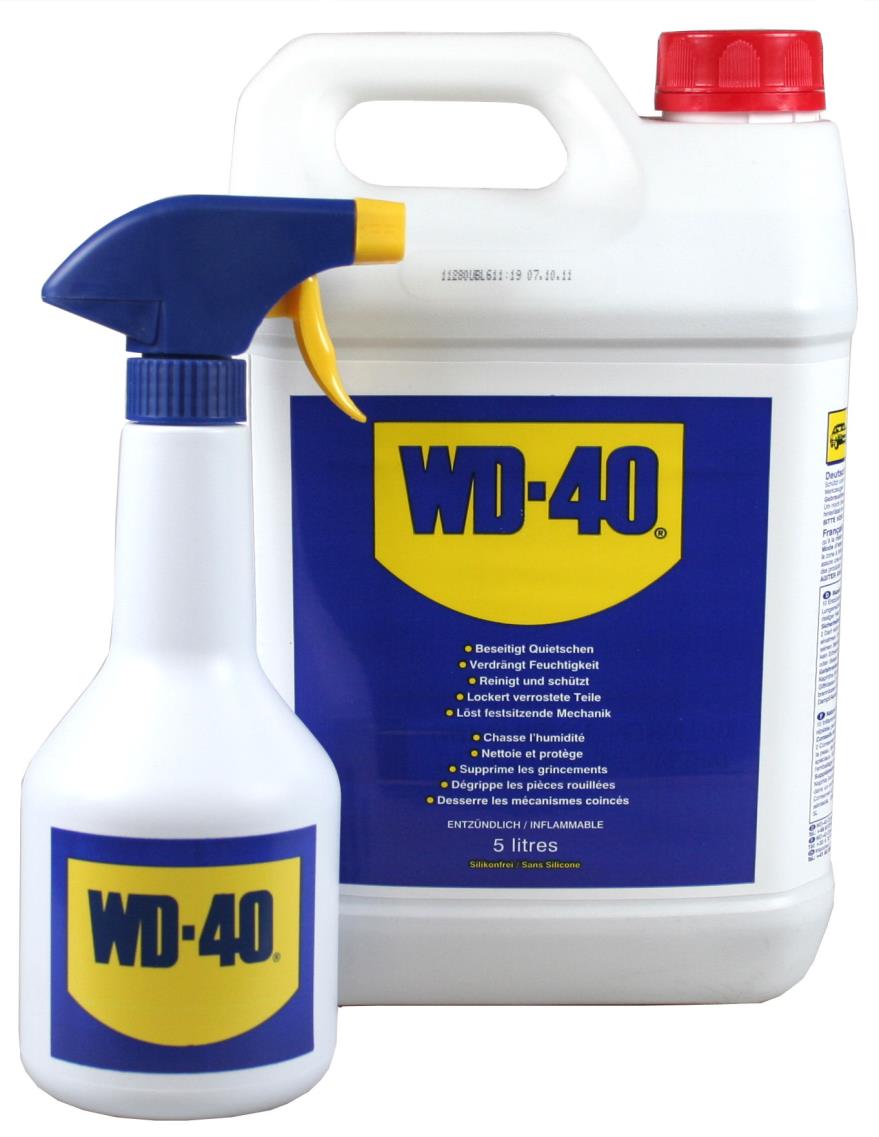 WD40 5 ltr + applicateur spray