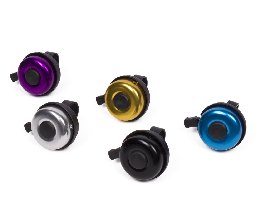 Bicycle bell 52 mm aluminium mix