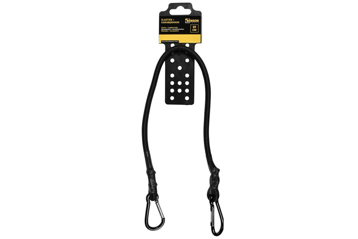 Elastic round 60 cm + carabine hook
