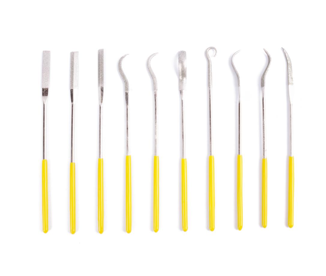 Jeu de limes diamant 10 pcs