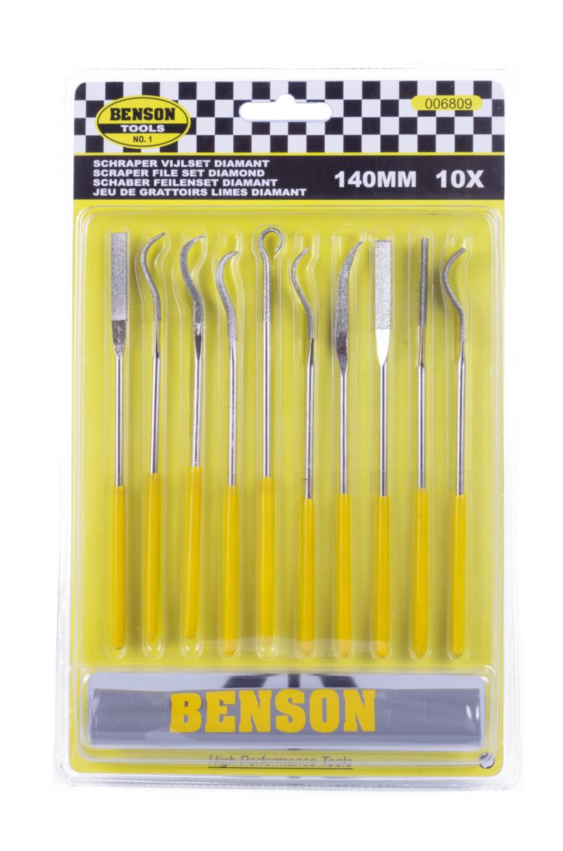 Jeu de limes diamant 10 pcs