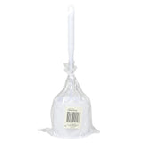 Brosse wc + support blanc basique