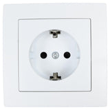 Stopcontact RA inbouw wit