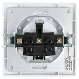 Stopcontact RA inbouw wit